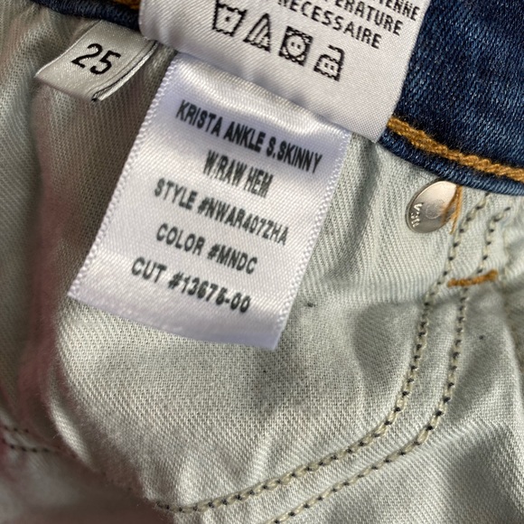 Krista Raw Hem Super Skinny With Raw Hem - Picture 6 of 7